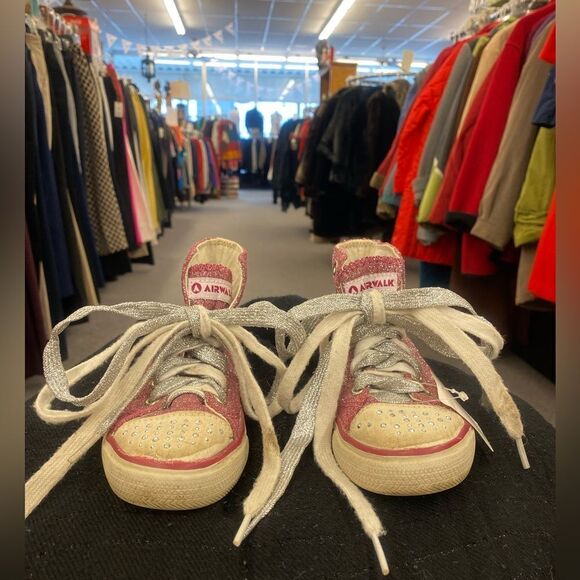 Airwalk 10.5Girls Lace Up Pink Ankle Boot - Picture 2 of 5